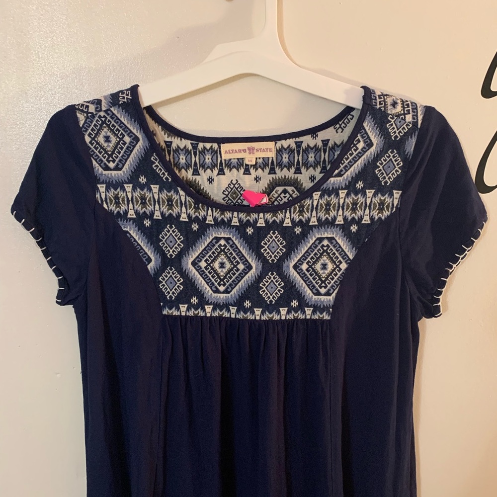 Altar’d State Navy Dress